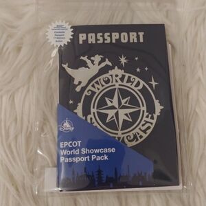 💙FIRM! NWT DISNEY PARKS 2024 EPCOT WORLD SHOWCASE PASSPORT PACK